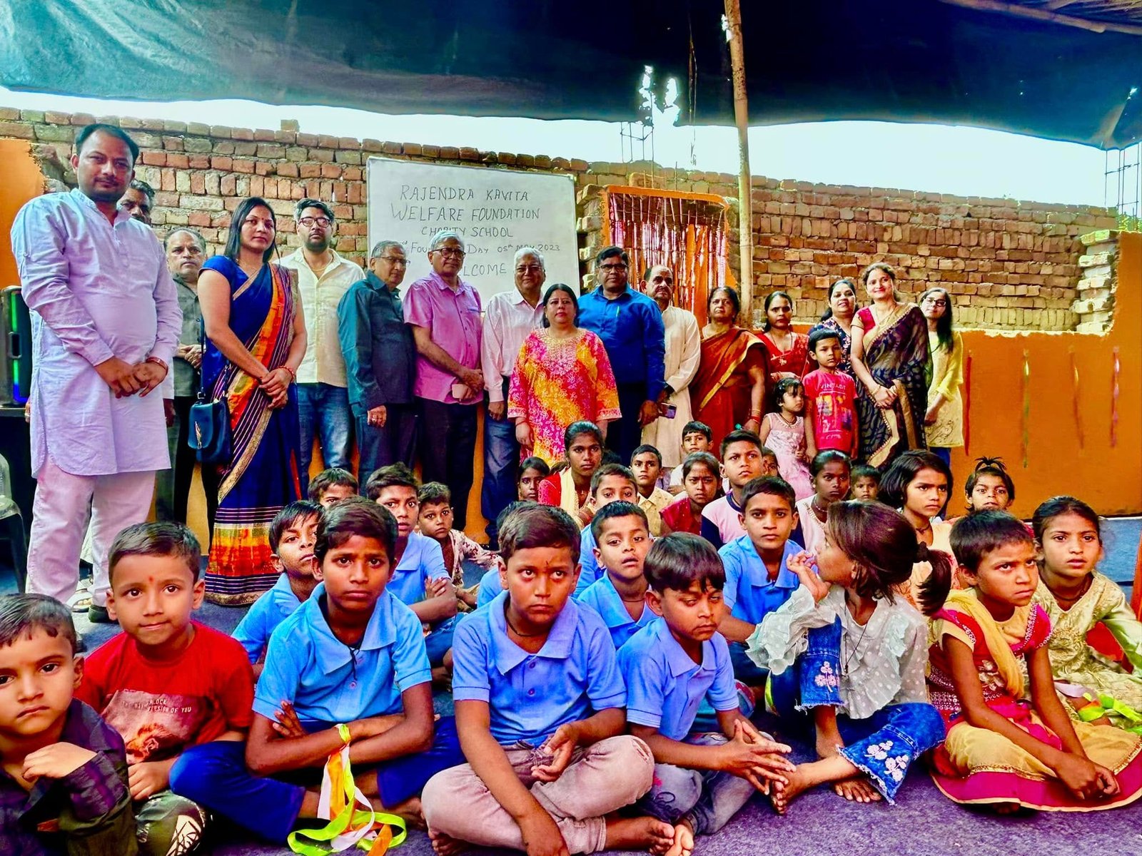 Annual program of the school for the poor and needy