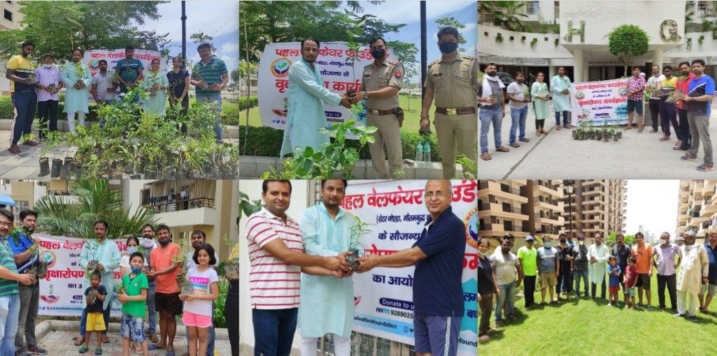 Vriksharopan Abhiyan with Police & Residents