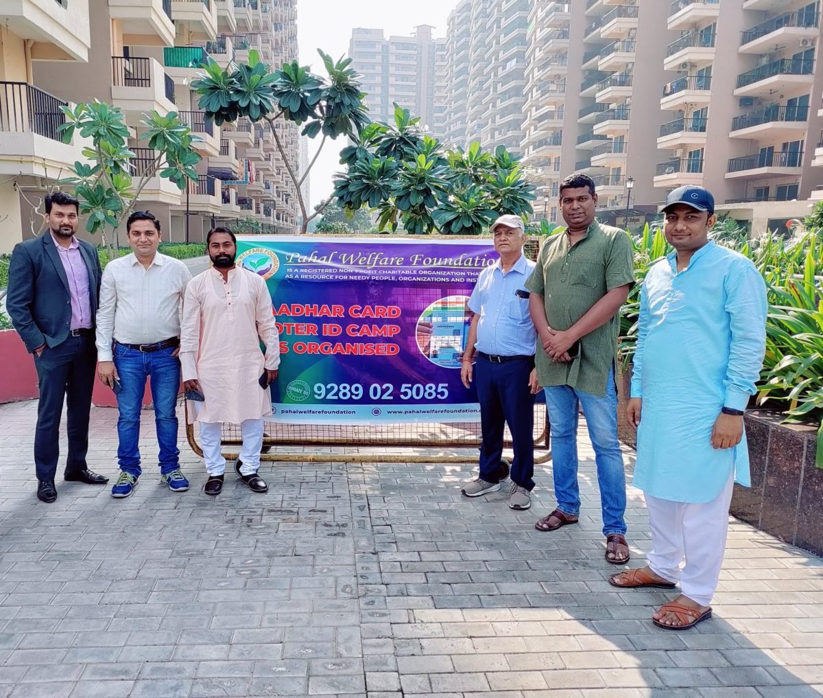 Aadhaar & Voter-ID Camp, Gaur Atulyam