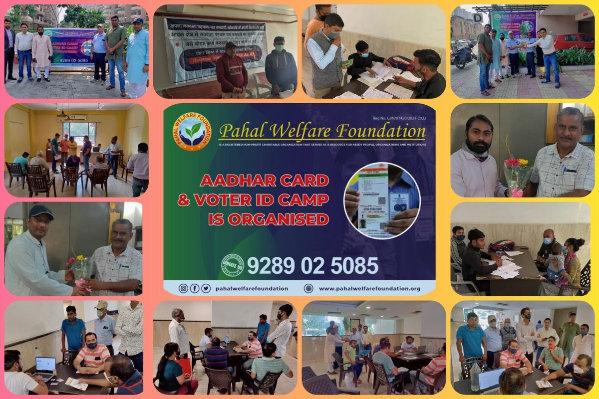 Voter-Card & Aadhaar Camps Across Societies