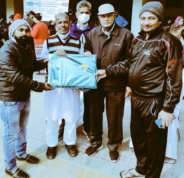 Blanket Seva for the Elderly