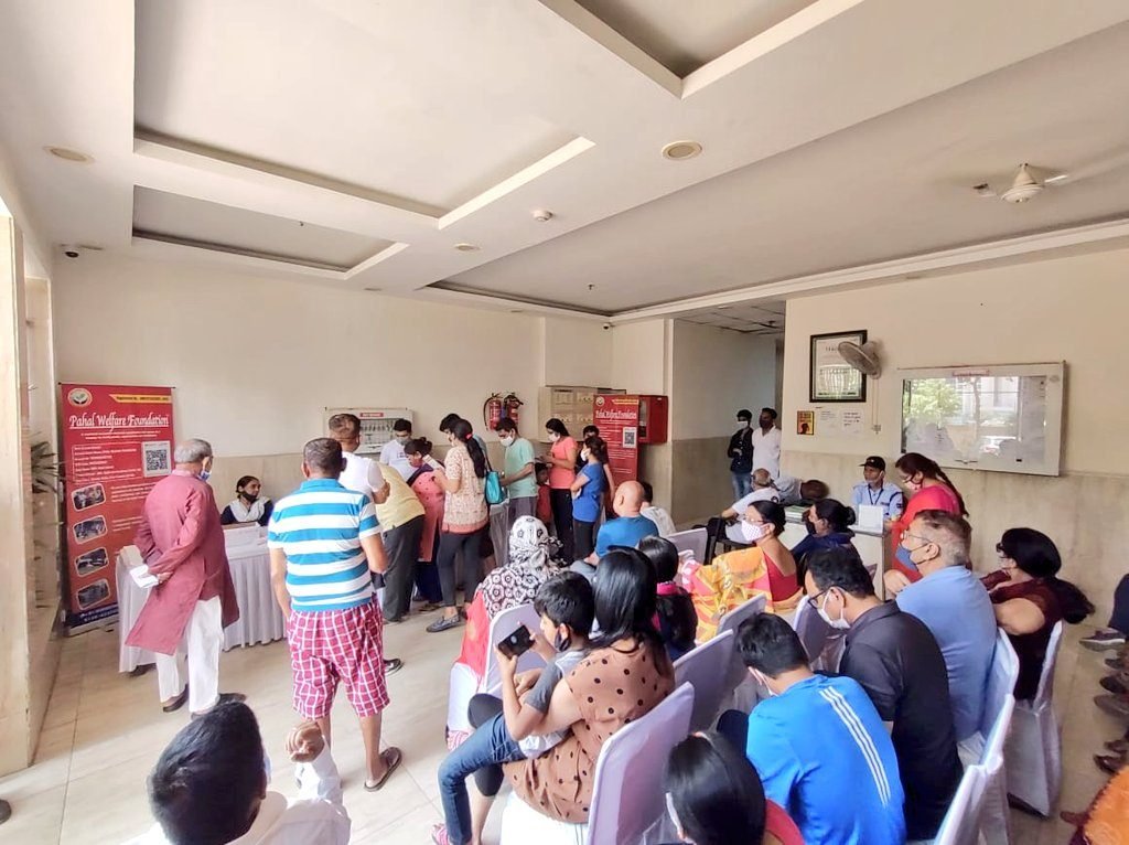 Vaccination Camp: 130 Doses at 14th Avenue