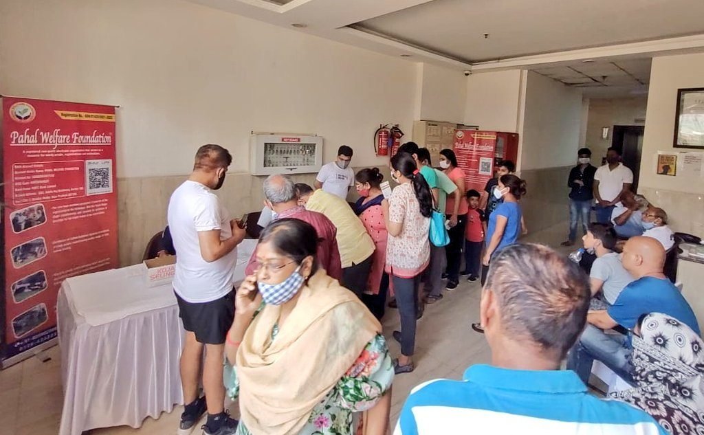 Vaccination Camp at 10th Avenue