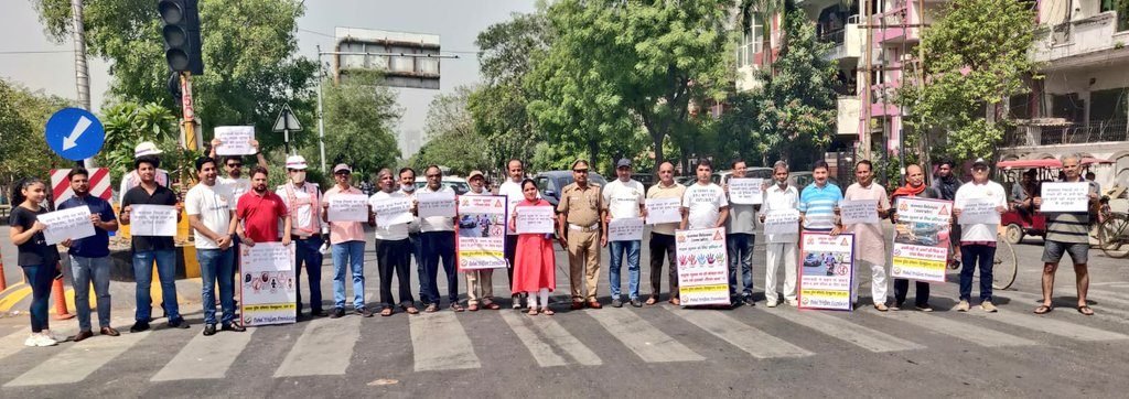 Traffic Awareness Drive with Traffic Police