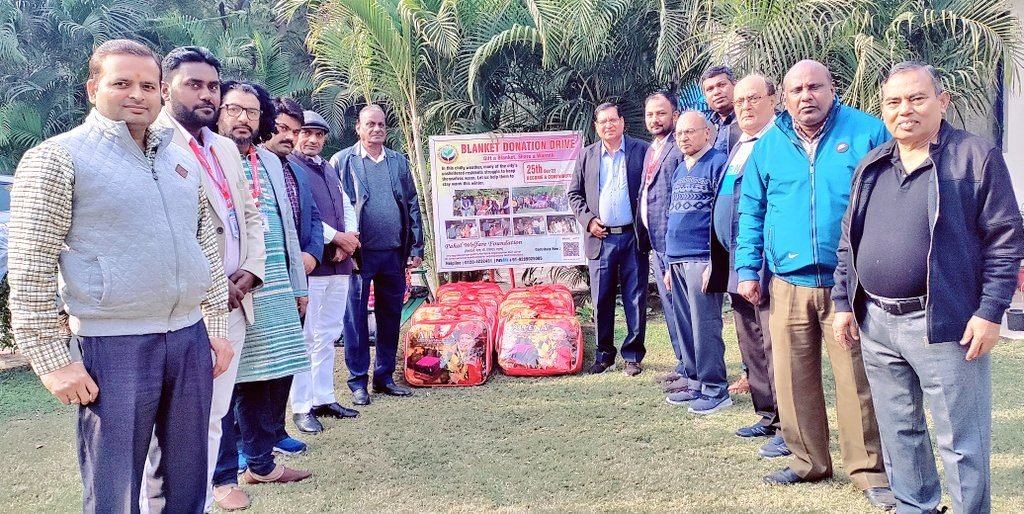 Blanket Drive at Anand Niketan Ashram