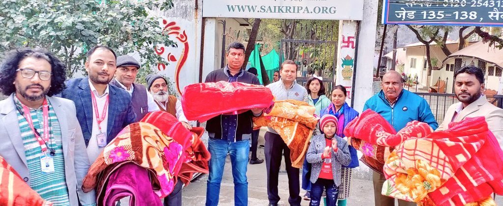 Blankets for Saikripa Orphanage Children