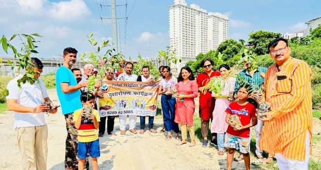 Plantation with young volunteers (2023)